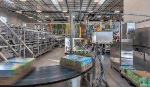 karbach brewing packaging warehouse