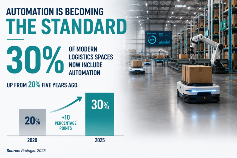 Industrial automation facility with high-capacity electrical infrastructure, robotics charging stations, and power systems supporting advanced manufacturing operations.