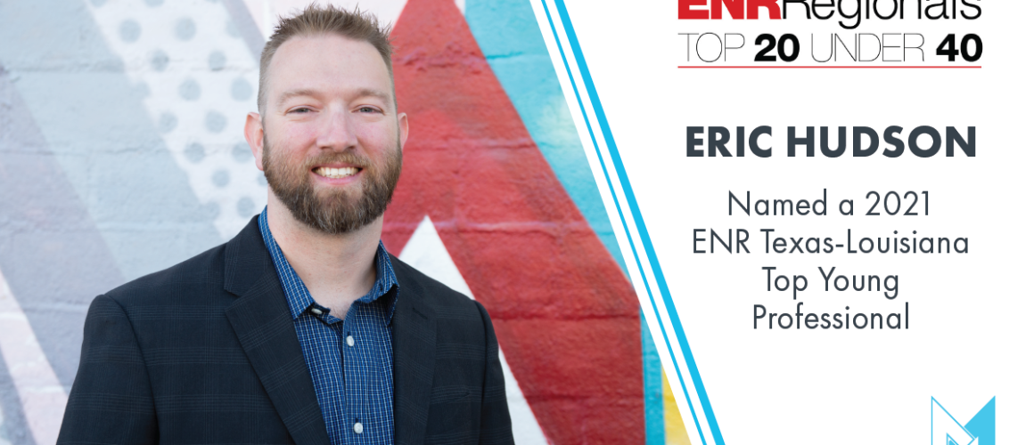 Eric Hudson Named 2020 ENR Top Young Professional