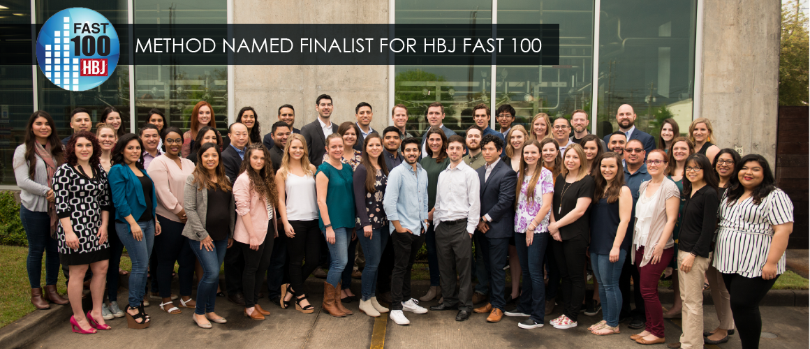 Method Architecture Named Finalist for 2019 Houston Fast 100