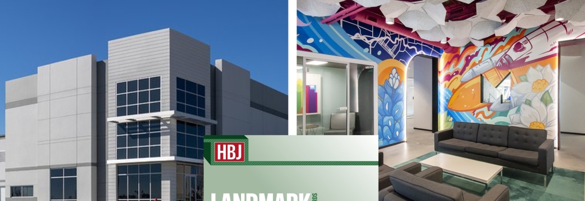 Two Projects Named Finalists for 2024 Houston Business Journal Landmark Awards