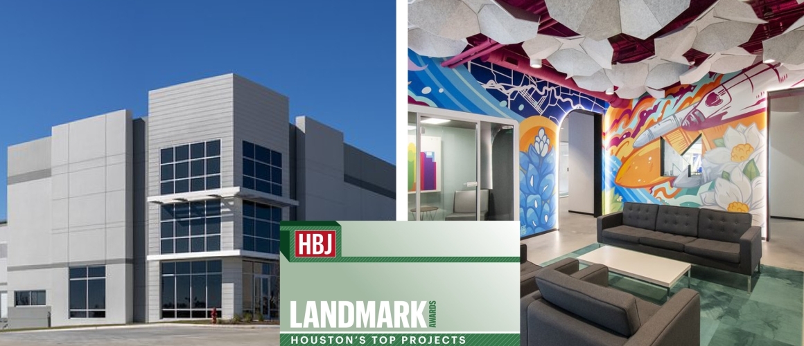 Two Projects Named Finalists for 2024 Houston Business Journal Landmark Awards